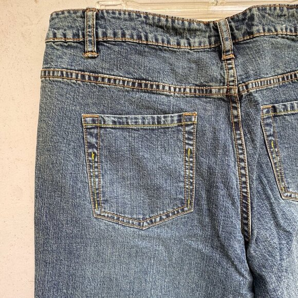 Route 66 Original Clothing Co. Jeans Womens Sz 13/14 A‎ Blue Mid-Rise Boot Cut - Picture 4 of 13